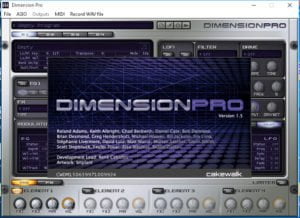 cakewalk dimension pro dynamics