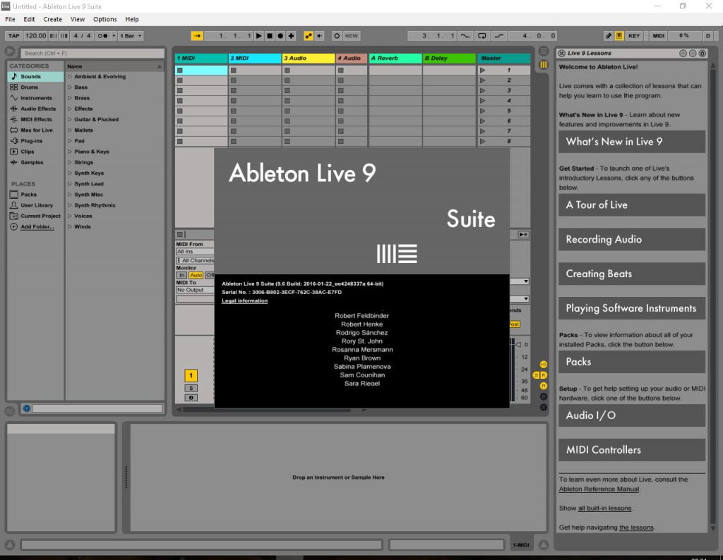 ableton live for mac 10.9.5