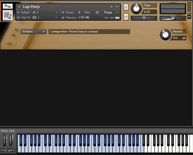 Indiginus Lap Harp (KONTAKT)