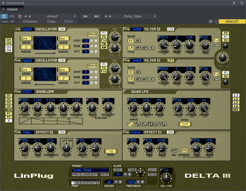 Дельта 3 есть. LINPLUG. Cutoff Filter VST. LINPLUG - crx4 как удалить.