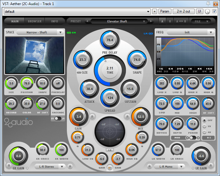 2caudio aether vs strymon