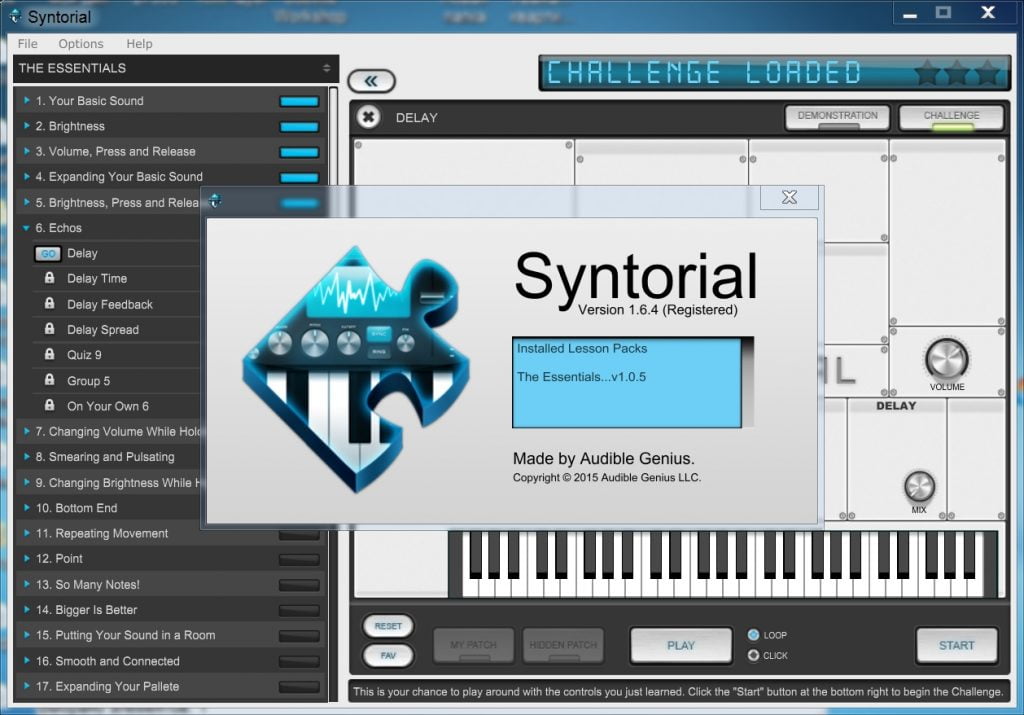 uploading new syntorial lesson