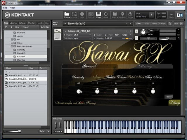 acousticsamples kawai ex pro