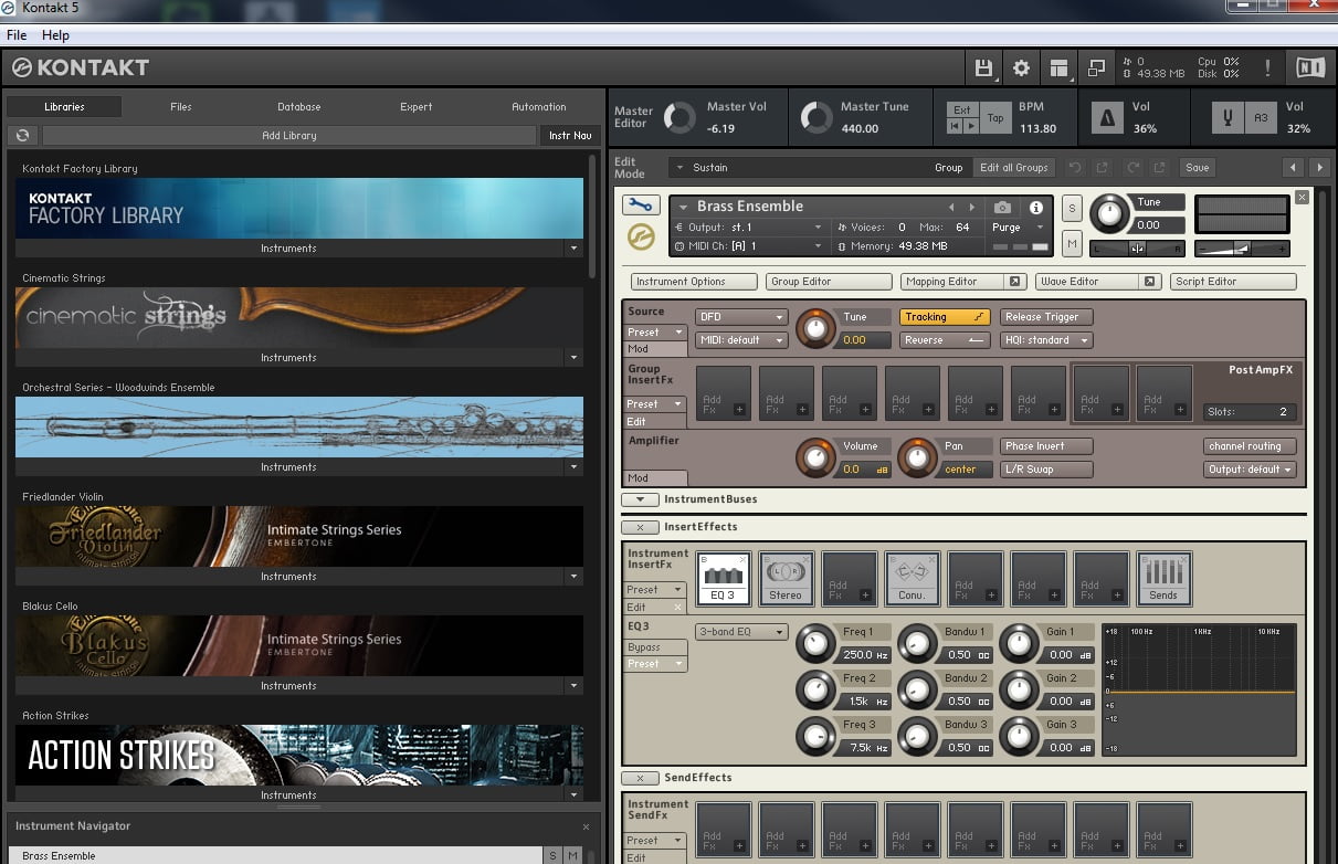 native instruments kontakt 4.0 or higher