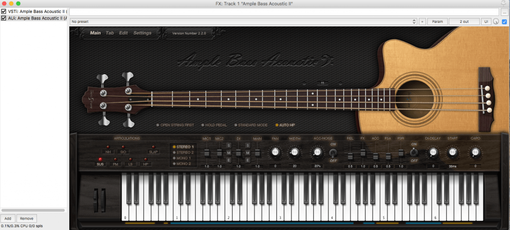 guitar emulator vst mac