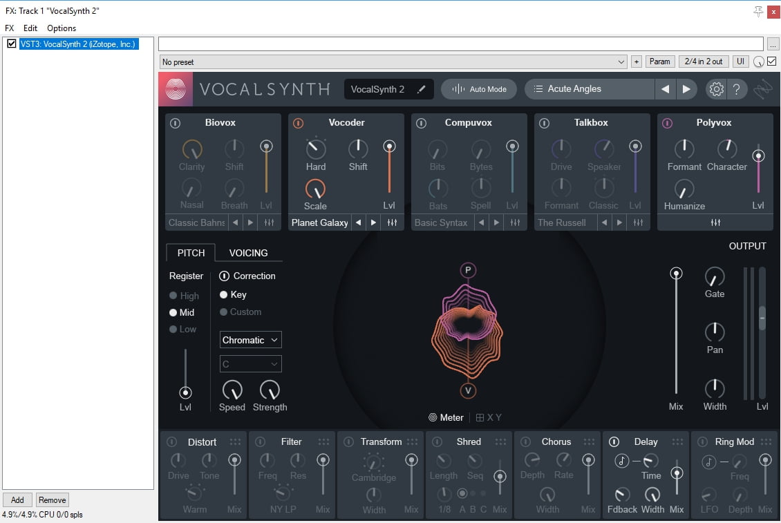 instal the new iZotope VocalSynth 2.6.1