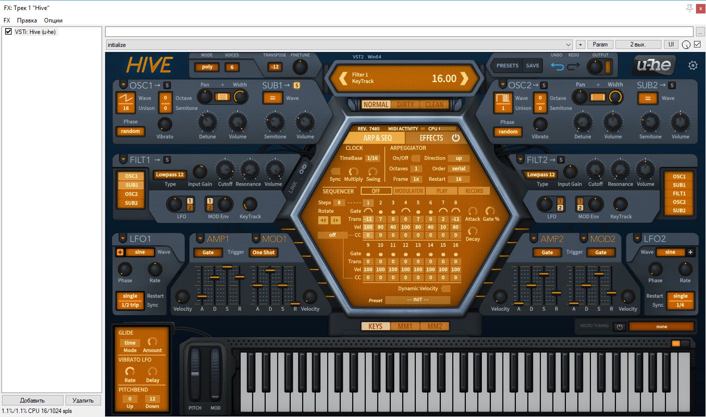 Hive vst 1.1.0 crack