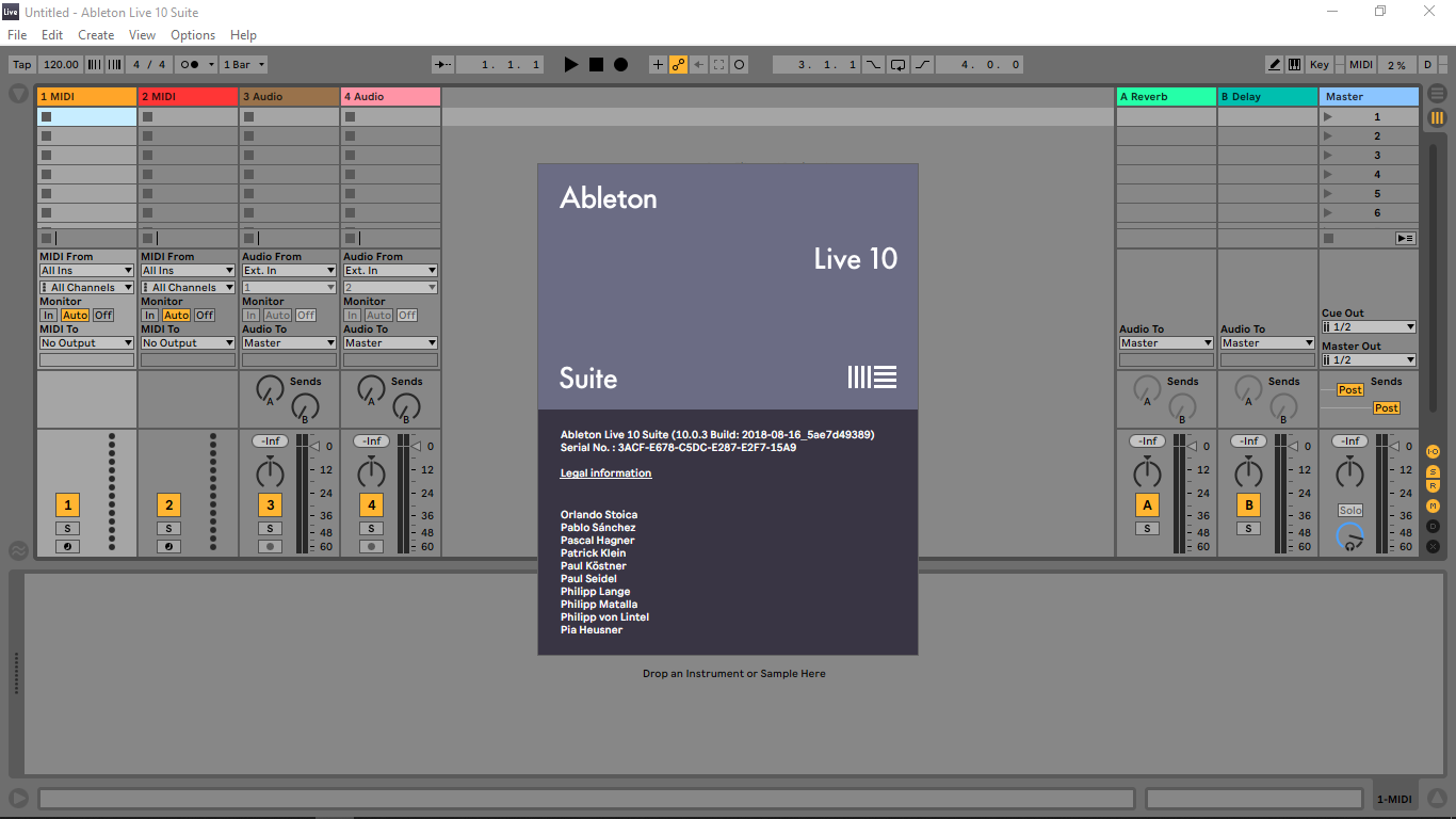 put vengeance in ableton for os x