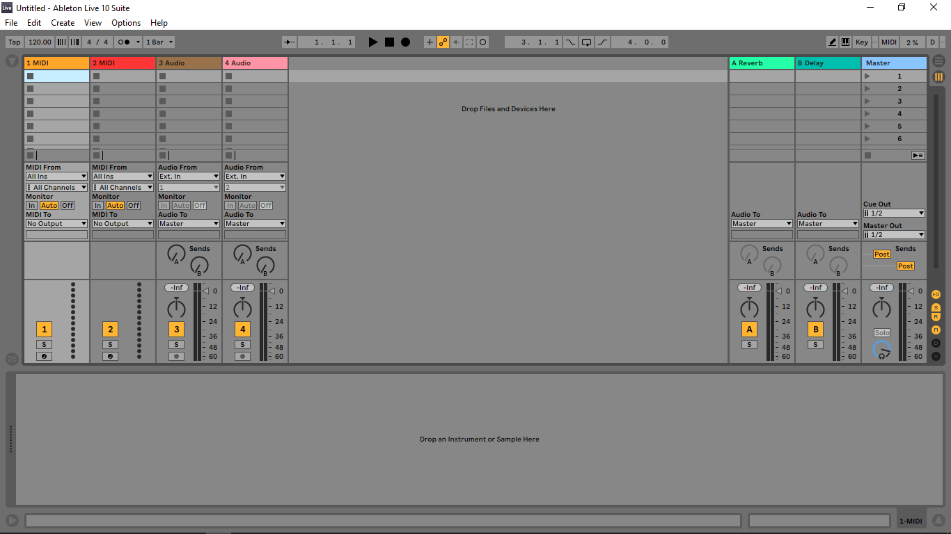 ableton default factory packs folder is not available