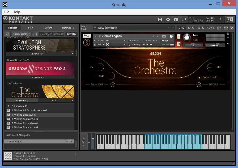 how to add libraries to kontakt 5 standalone