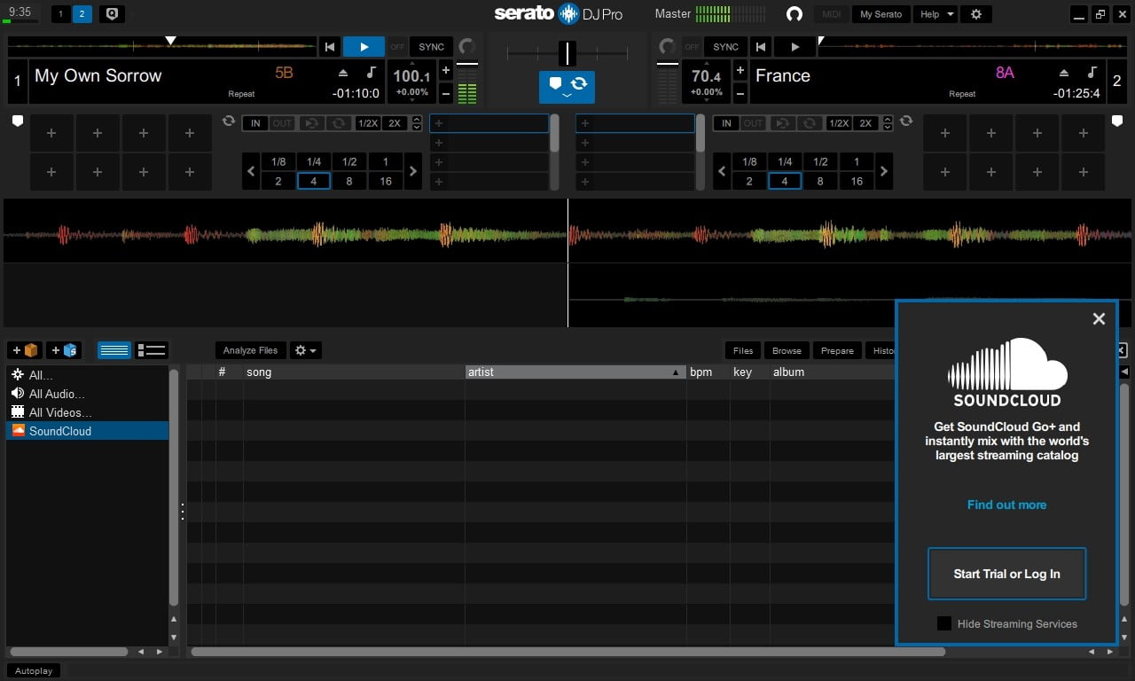 can serato dj 1.9.10 work with os x 10.8.5