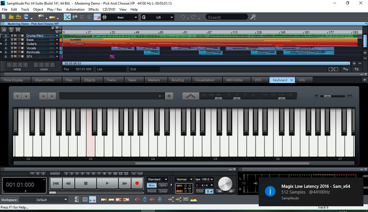 magix samplitude pro