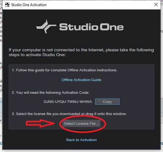 studio one instruments download failed