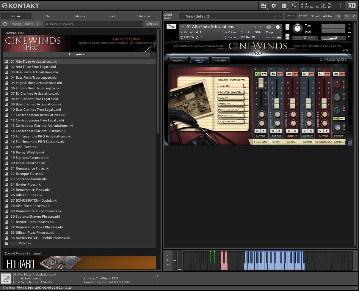 inconsistent volume kontakt orchestra