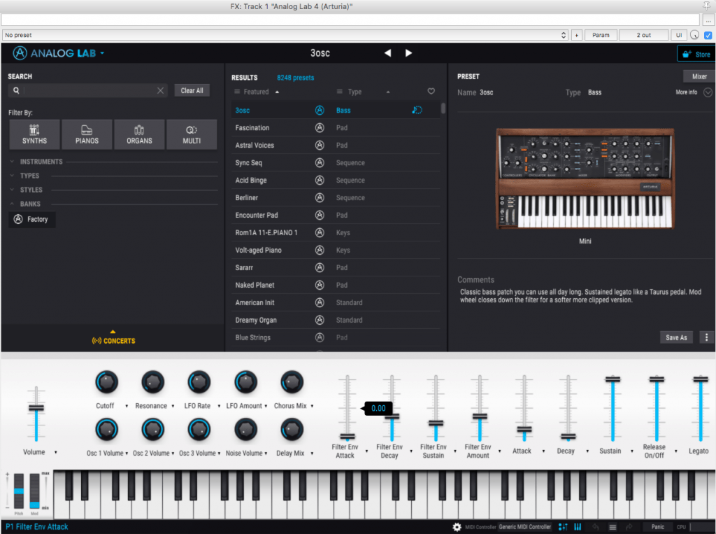 Arturia Analog lab V download the new version for mac