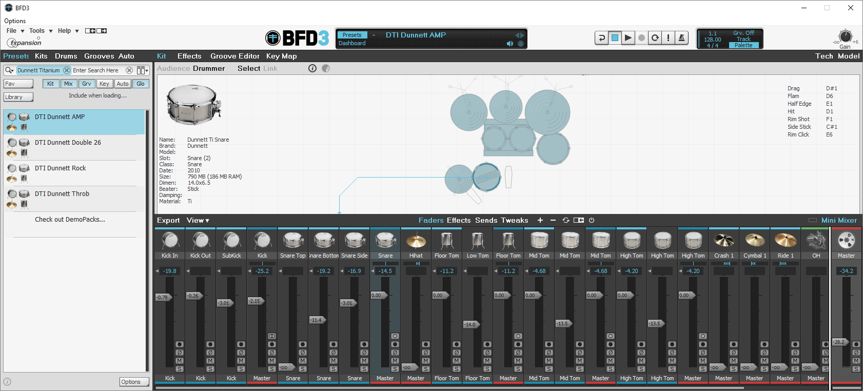bfd samples in superior drummer 2