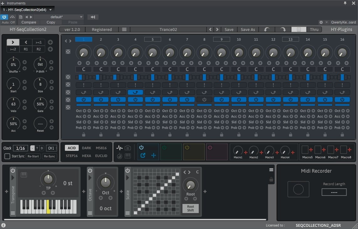 accessing virtual instruments in acid pro 8