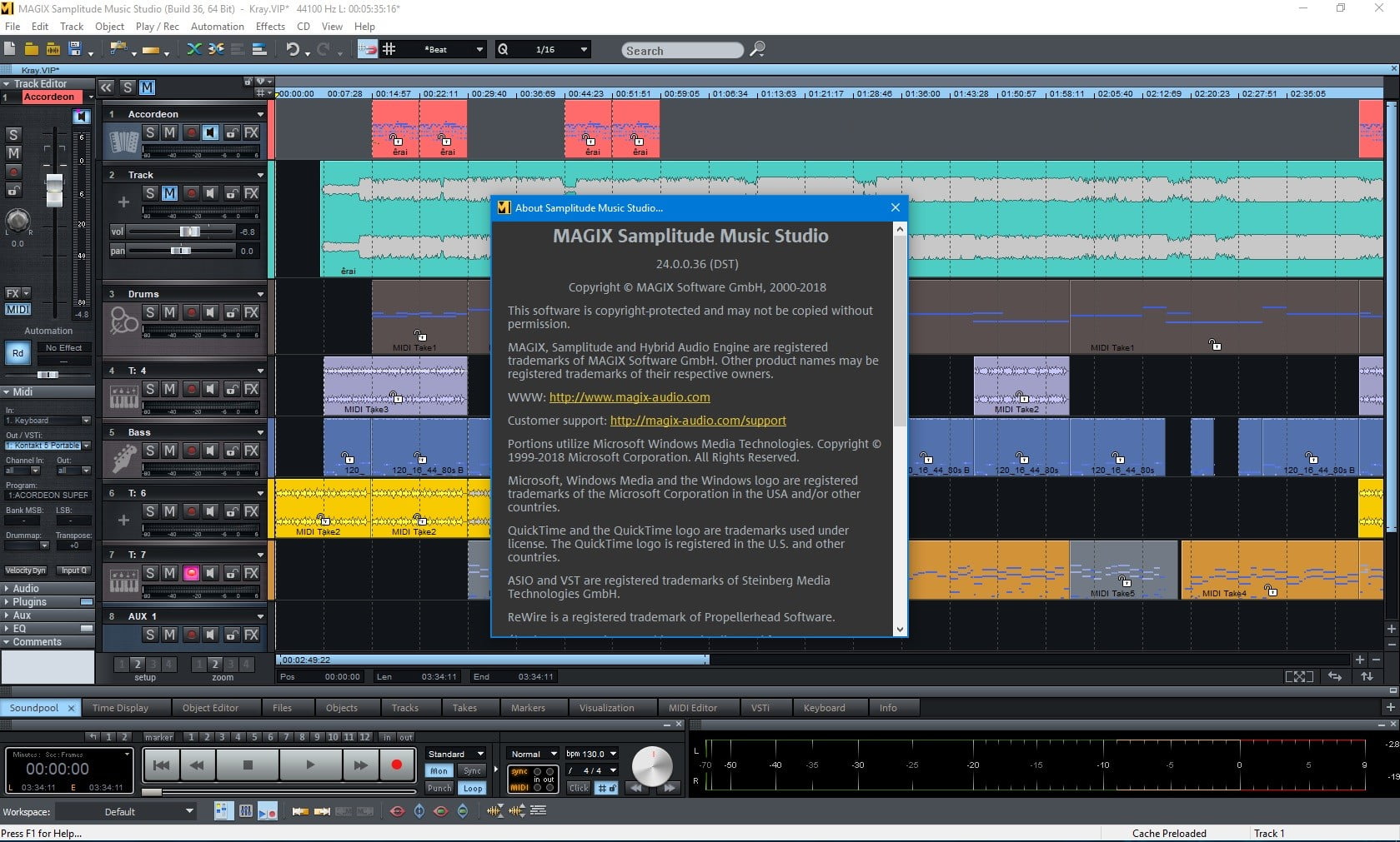 samplitude music studio 2021 review