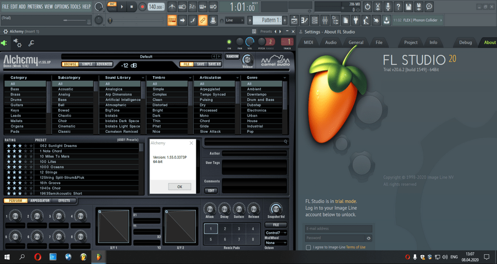 alchemy synth mac