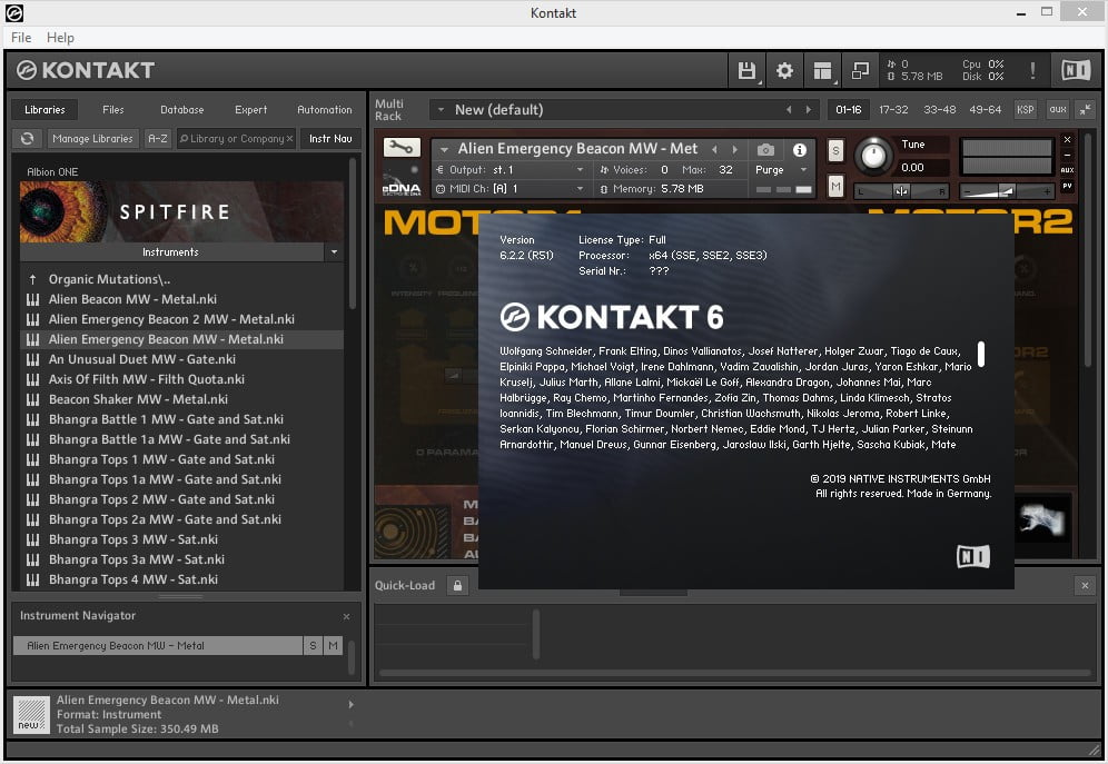 instal the new version for android Native Instruments Kontakt 7.6.0