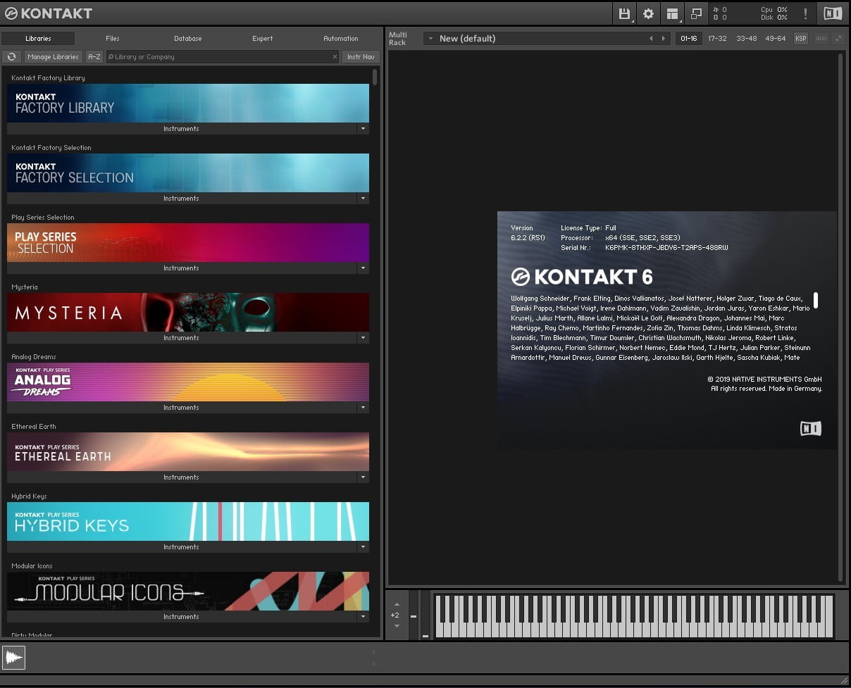 Native Instruments Kontakt 7.5.2 instal the new version for iphone