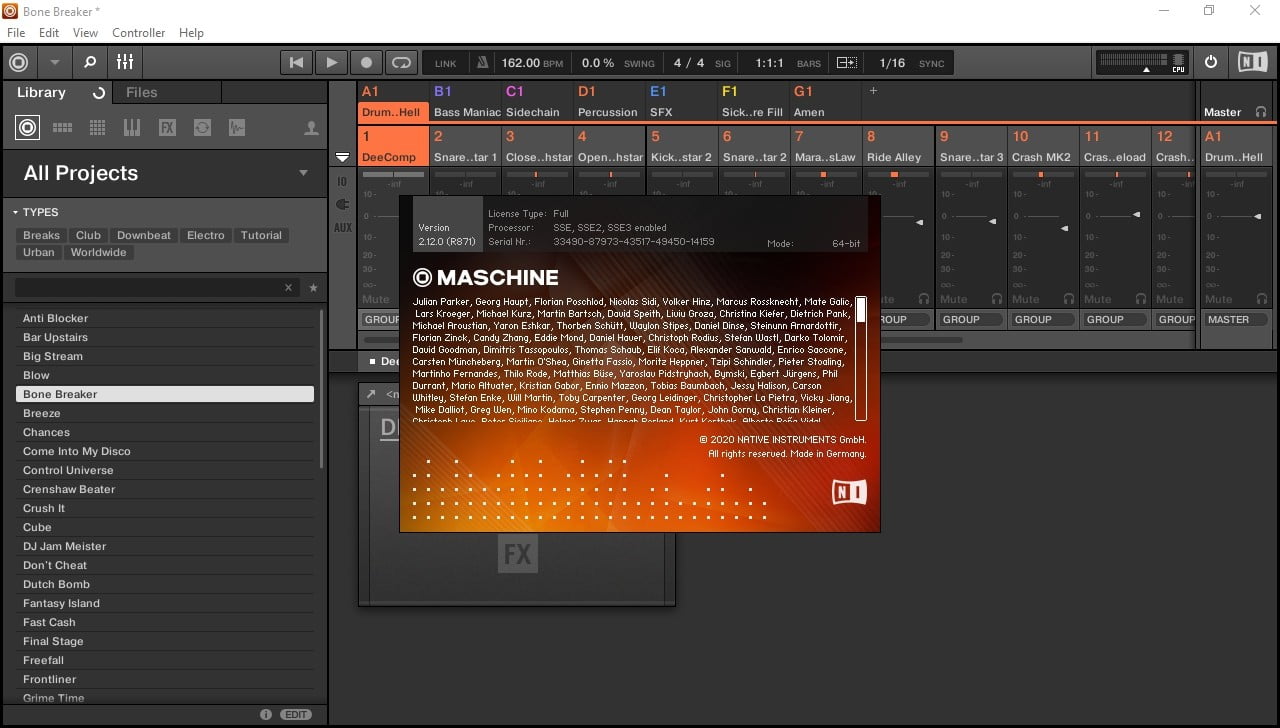 native instruments maschine 2 factory library