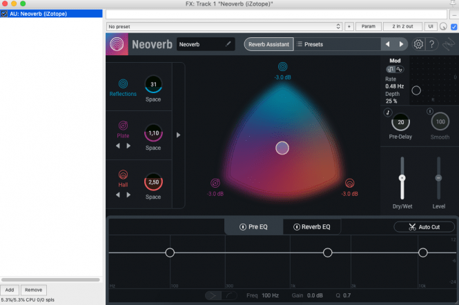 iZotope Neoverb 1.3.0 for ios instal
