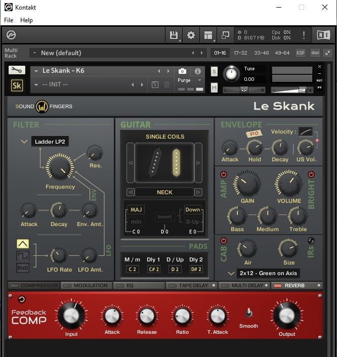 uad plugins for dub reggae guitar