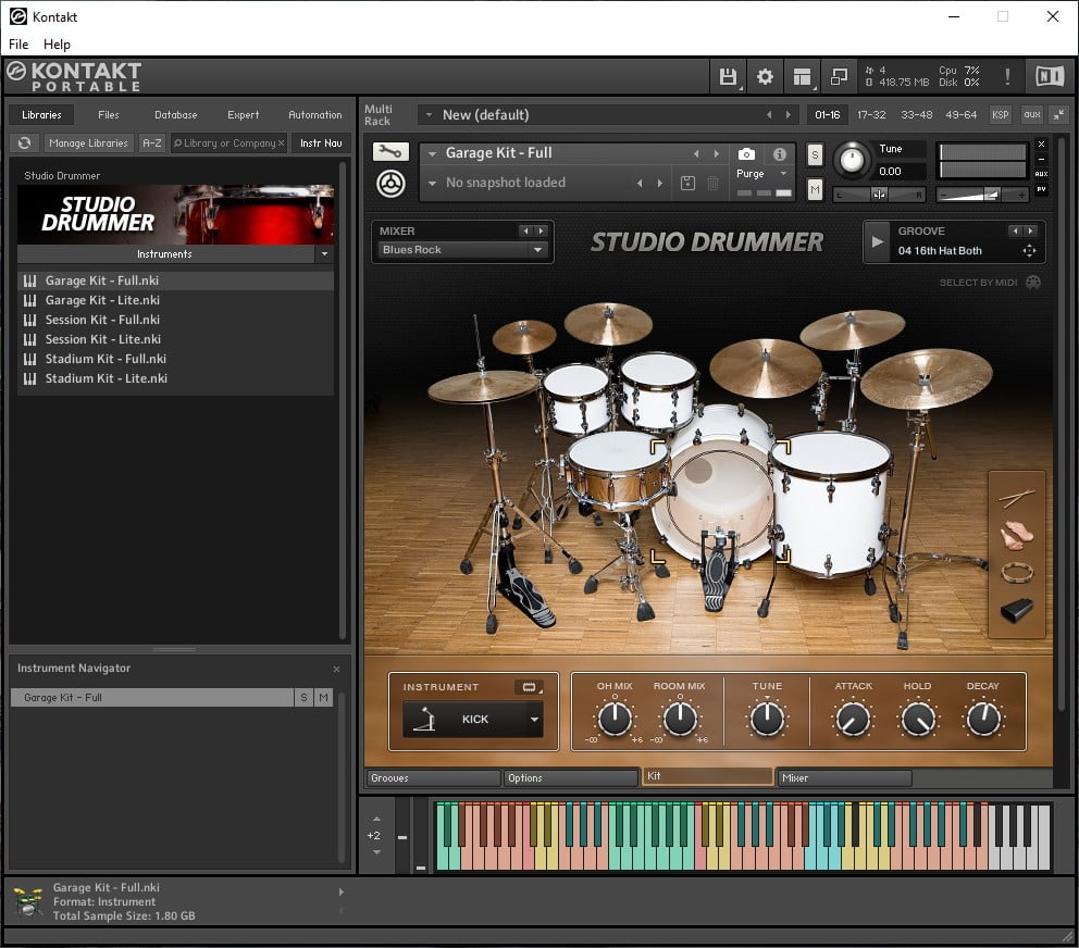 download the last version for apple Native Instruments Kontakt 7.4.0