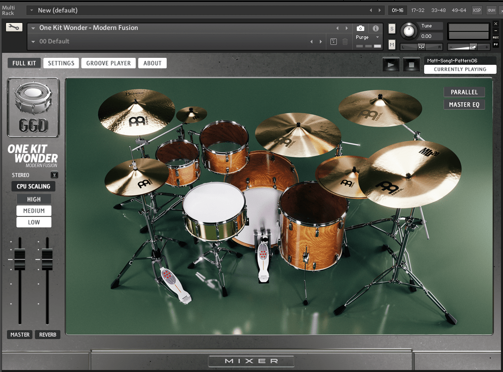 GetGood Drums One Kit Wonder Modern Fusion (KONTAKT, EXE, PKG