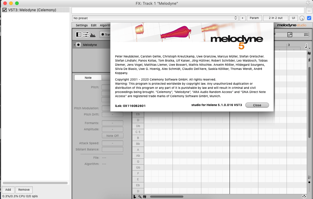 melodyne ara