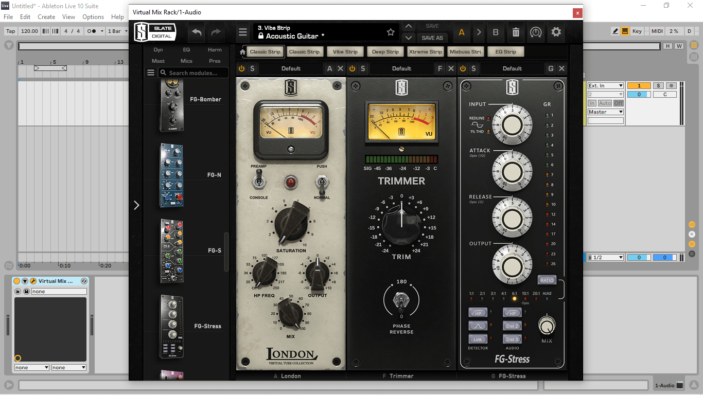 no esr file slate virtual mix rack