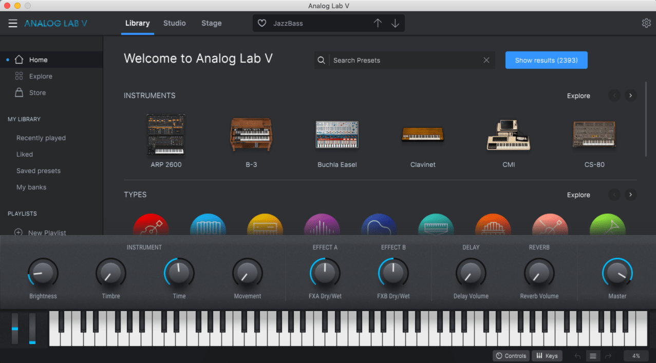 Arturia Analog lab V download the new version for ipod