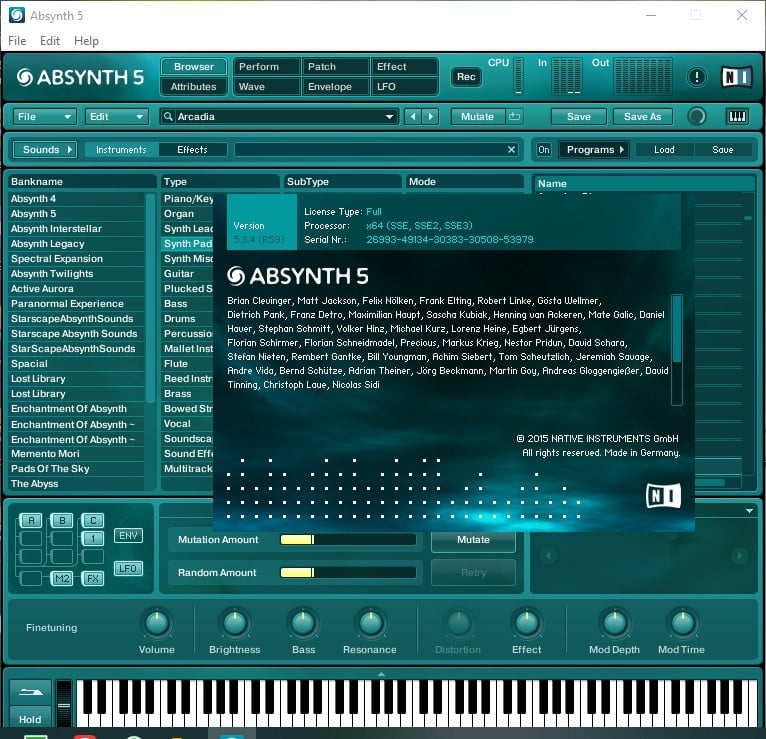 native instruments absynth 5 resell