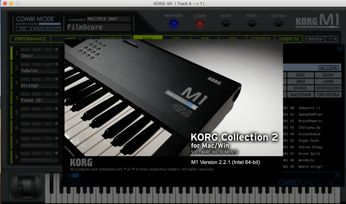 korg legacy collection 64 bit