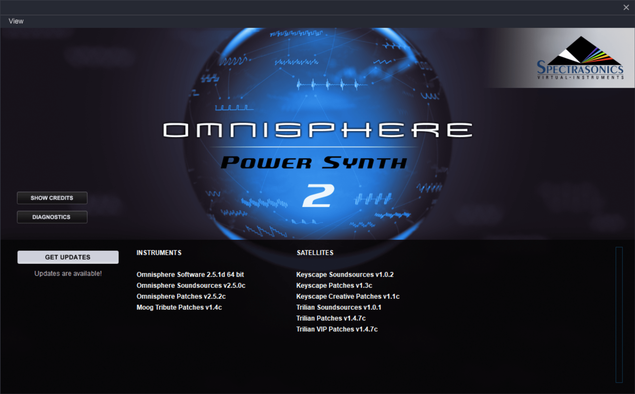 Spectrasonics Omnisphere Software v2.5.1d Update Only (STANDALONE