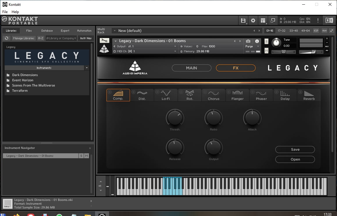 Audio Imperia Legacy (KONTAKT)