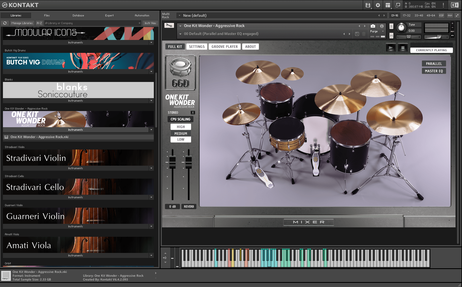 Getgood Drums One Kit Wonder Aggressive Rock (KONTAKT