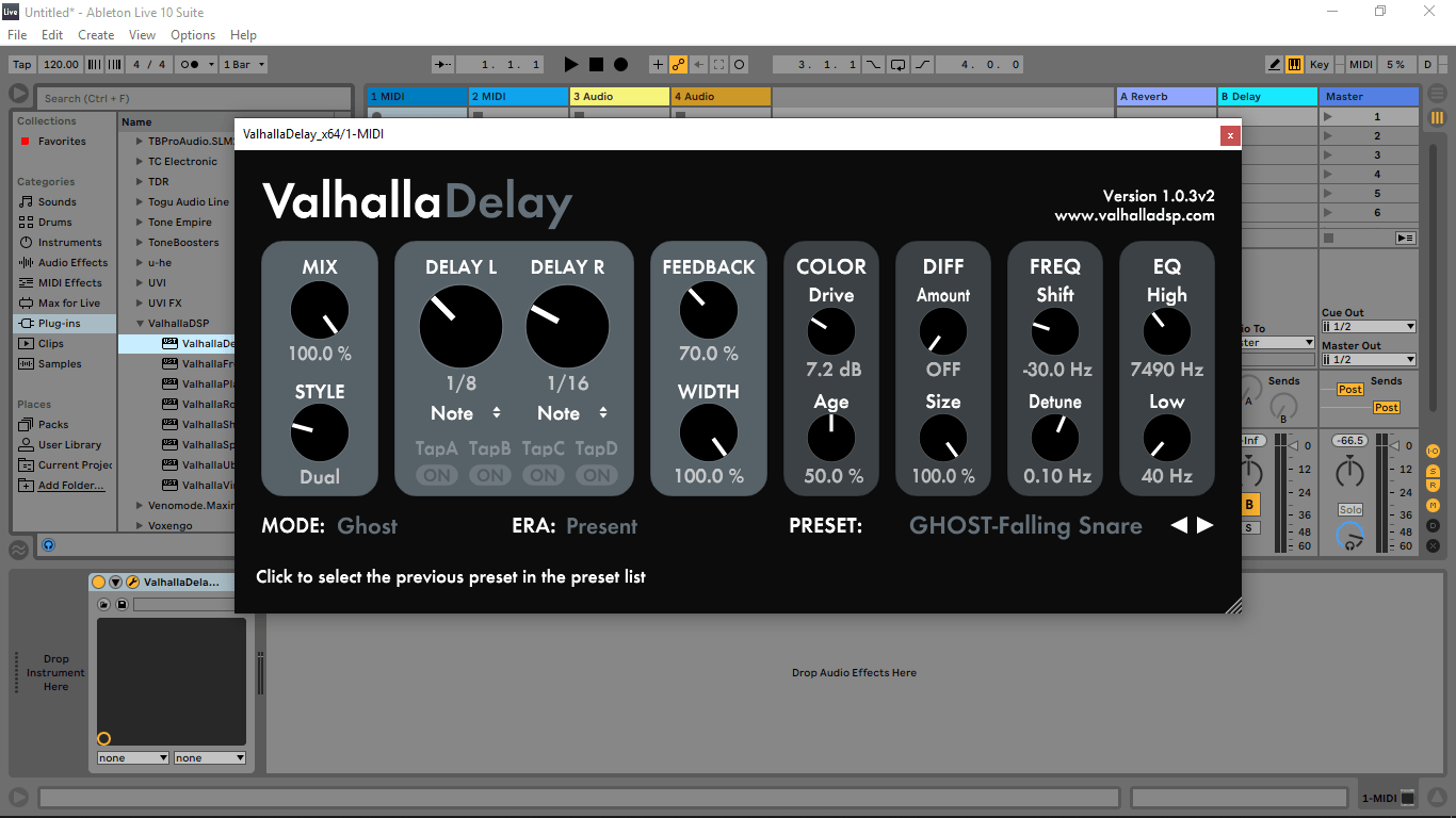 Valhalla vst. VST панорамирование. Панорамирование инструментов VST. Valhalla delay. Панорамирование VST плагин.