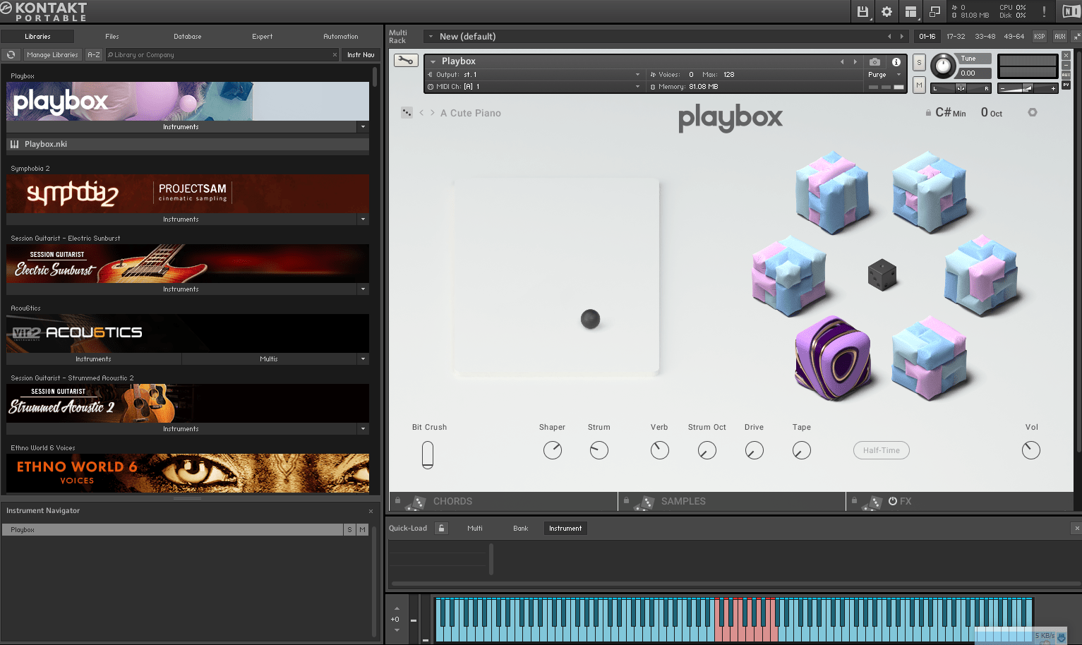 Play box. Native instruments PLAYBOX.