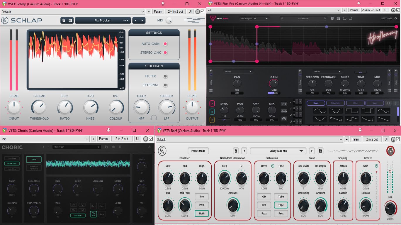 Caelum Audio Plugins Bundle (VST3, AAX) [WiN x64]