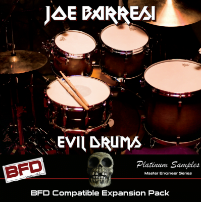 DTM・DAW Joe Barresi Evil Drums for BFD eeece0f0269370b63f4a196a1cb00b